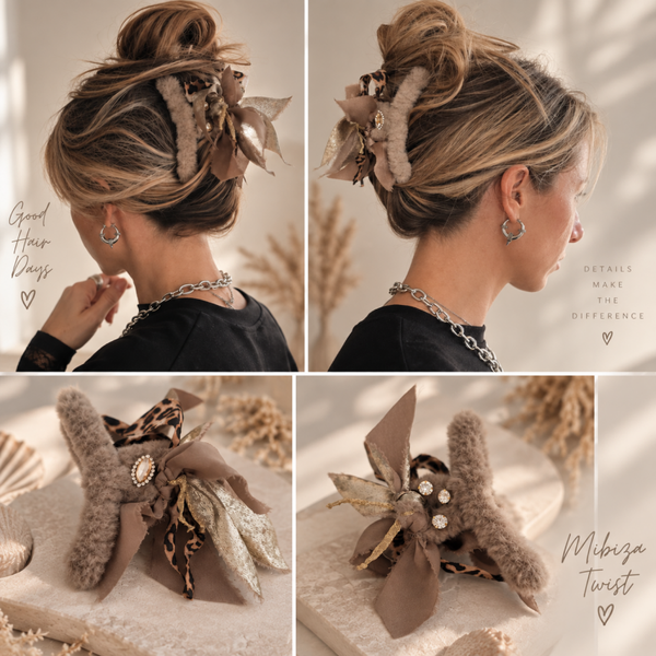 Statement Hair Clip 🤎