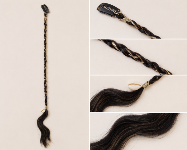 Mibiza Clip-in | Brunette Gold