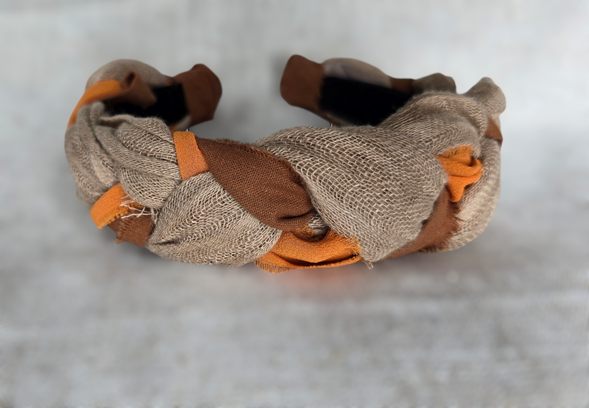 Haarband Orange brown