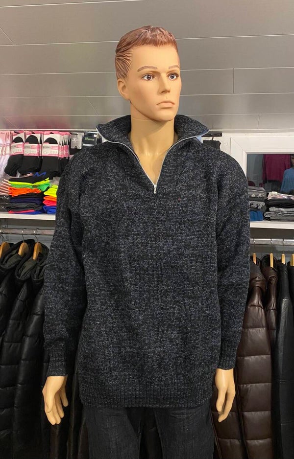 Pull camionneur homme chiné