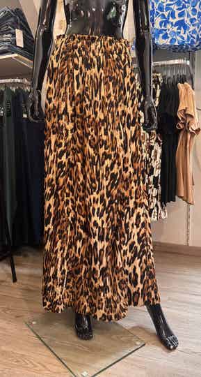 Jupe longue léopard- Ref cc3831-2