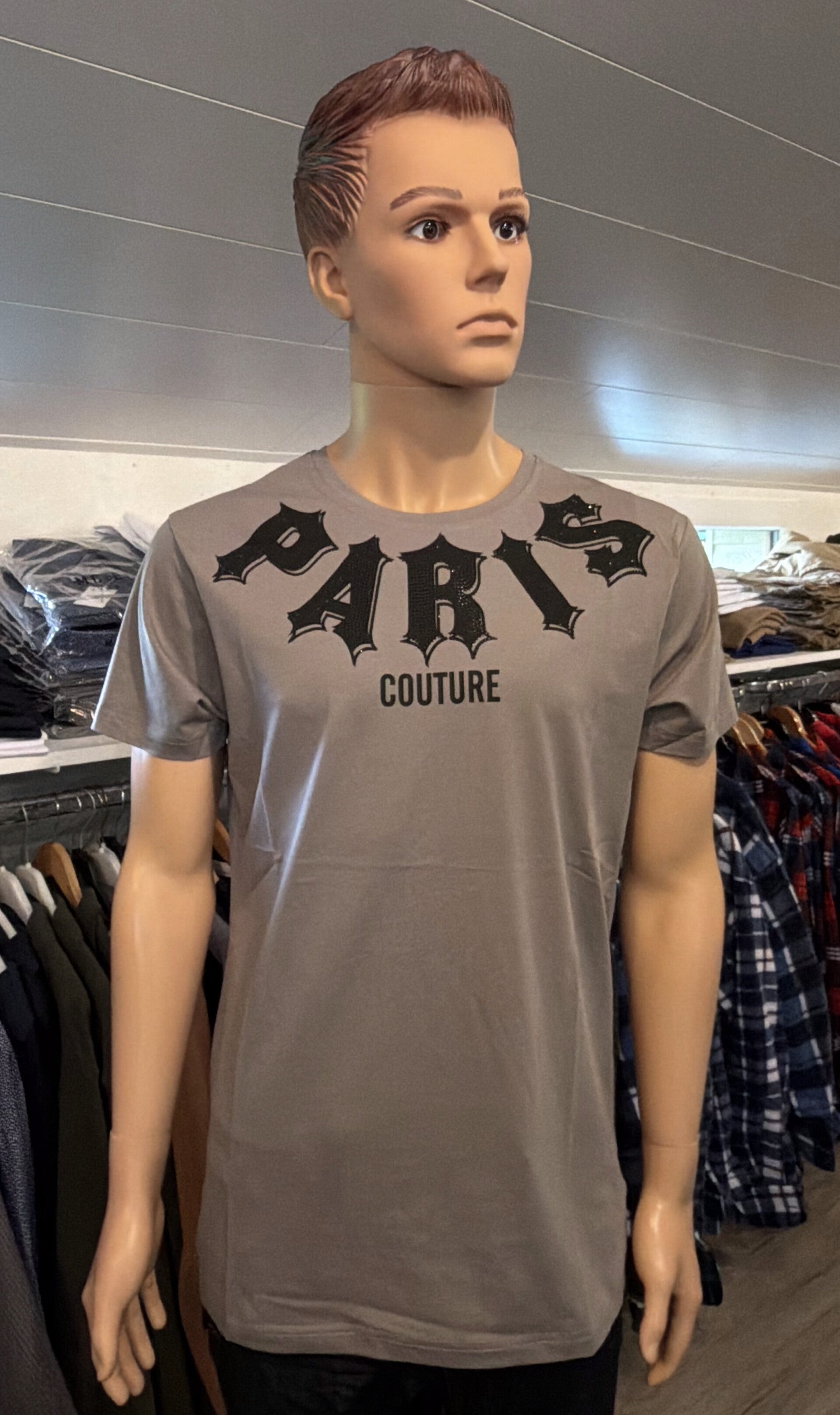 Tee-shirt Paris couture- Ref NOBBOO-1051