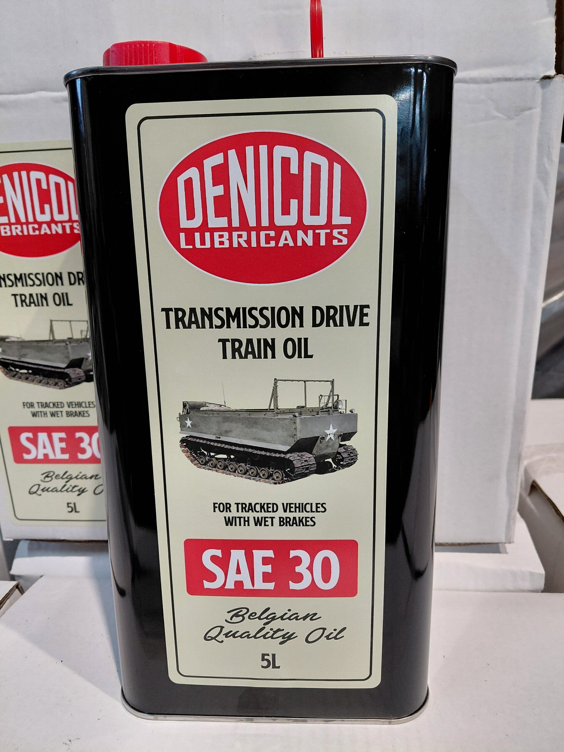 Diffirentieel met natte remmen :Studebaker weasel, Sherman, M10...  SAE 10W, 30, 50