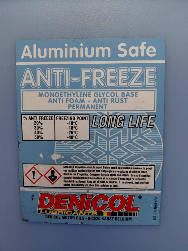 ANTI FREEZE LONG LIFE (ANIVRIES BLAUW)