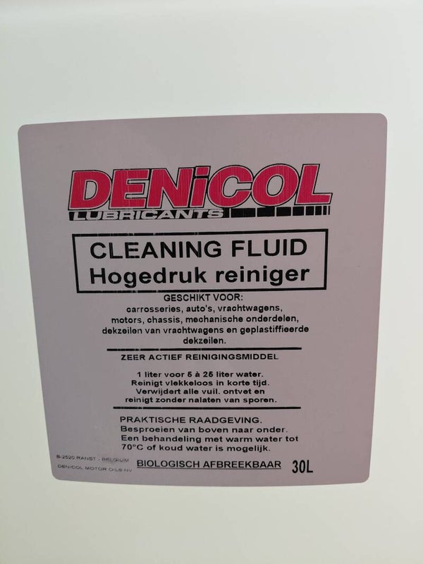 CLEANING FLUID (Hogedruk reiniger)