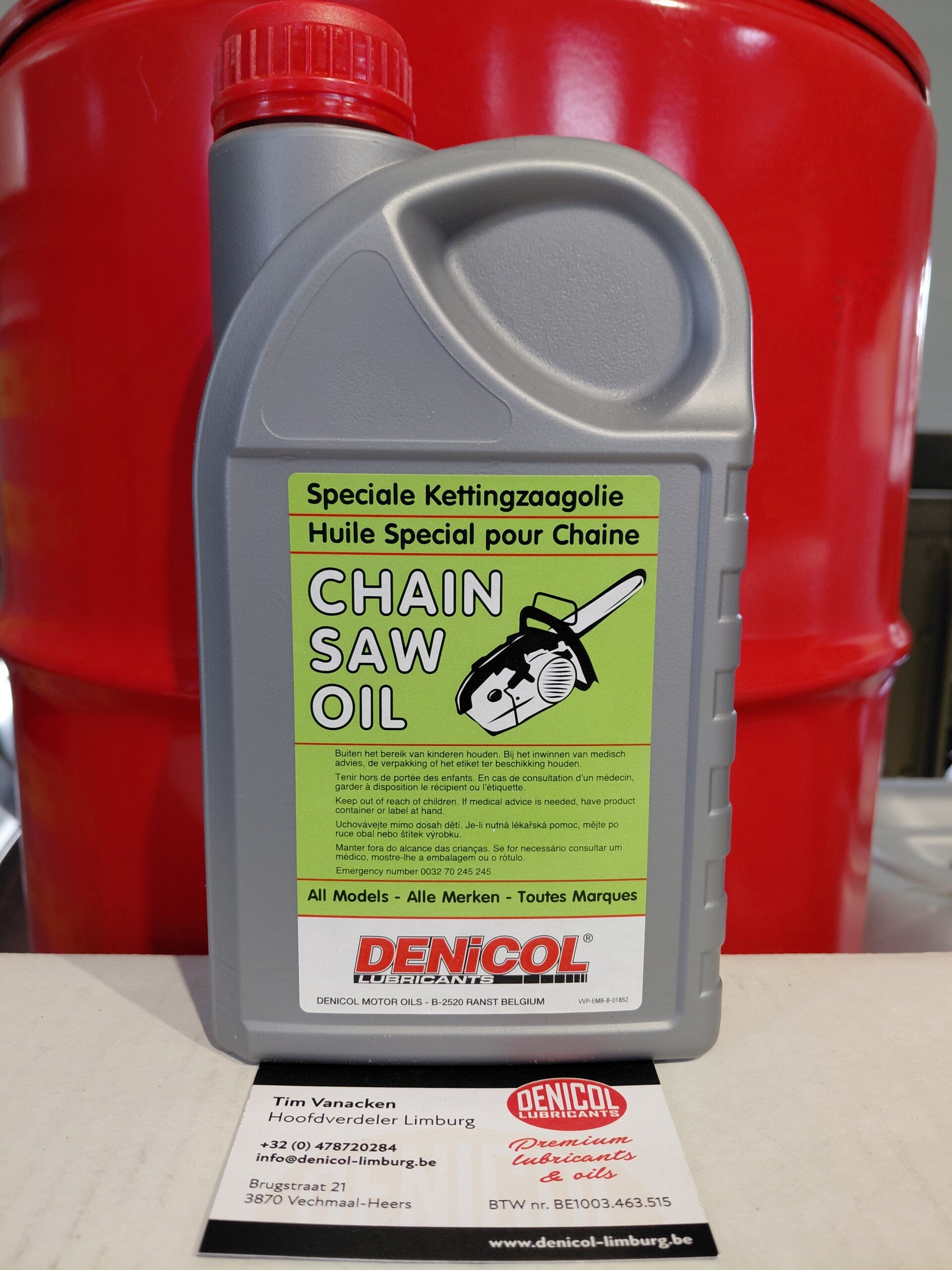 KETTINGZAAG OLIE (CHAIN SAW OIL)