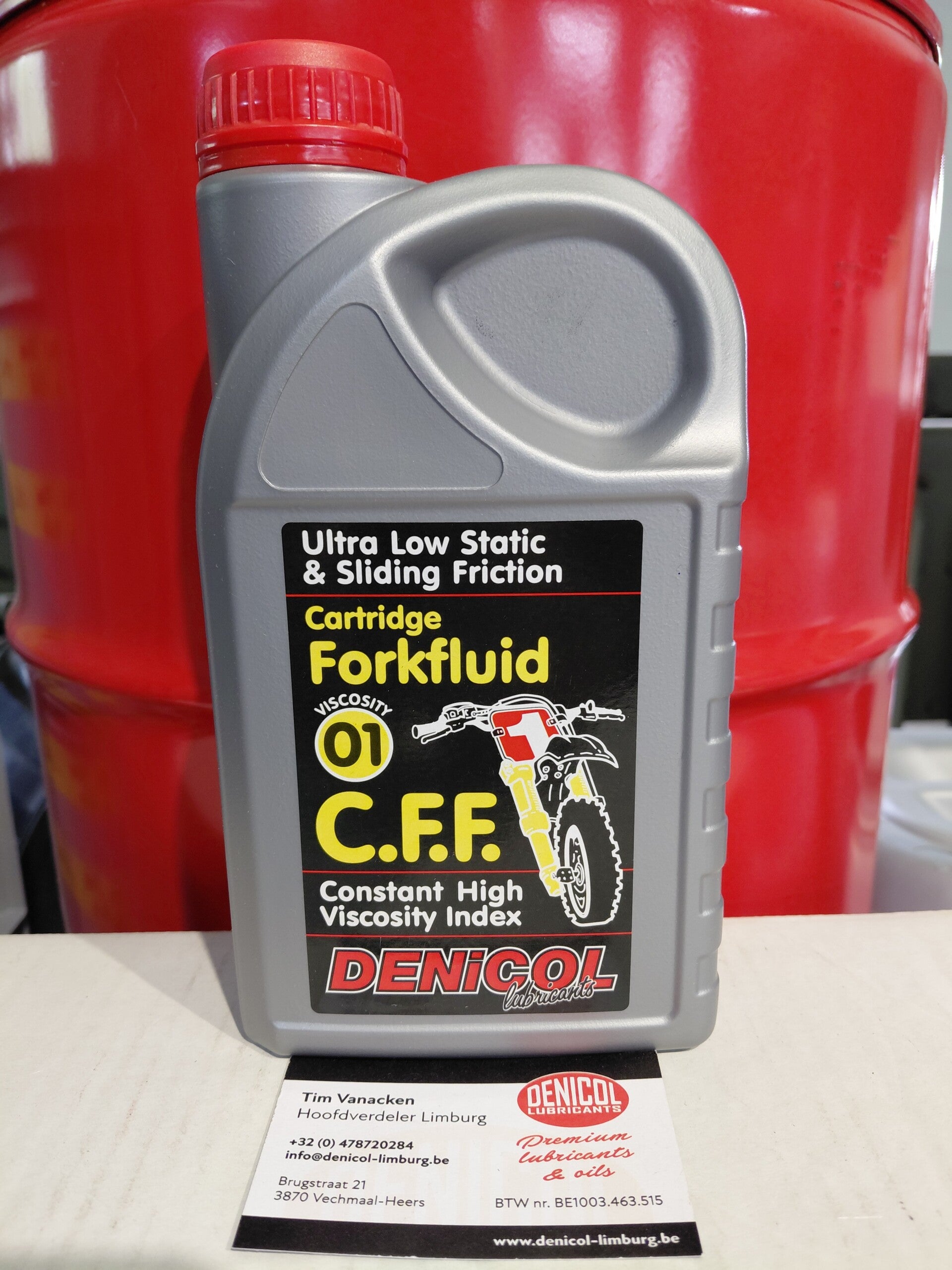 CFF Forkfluid nr 01 (sae6.5) Yellow Label