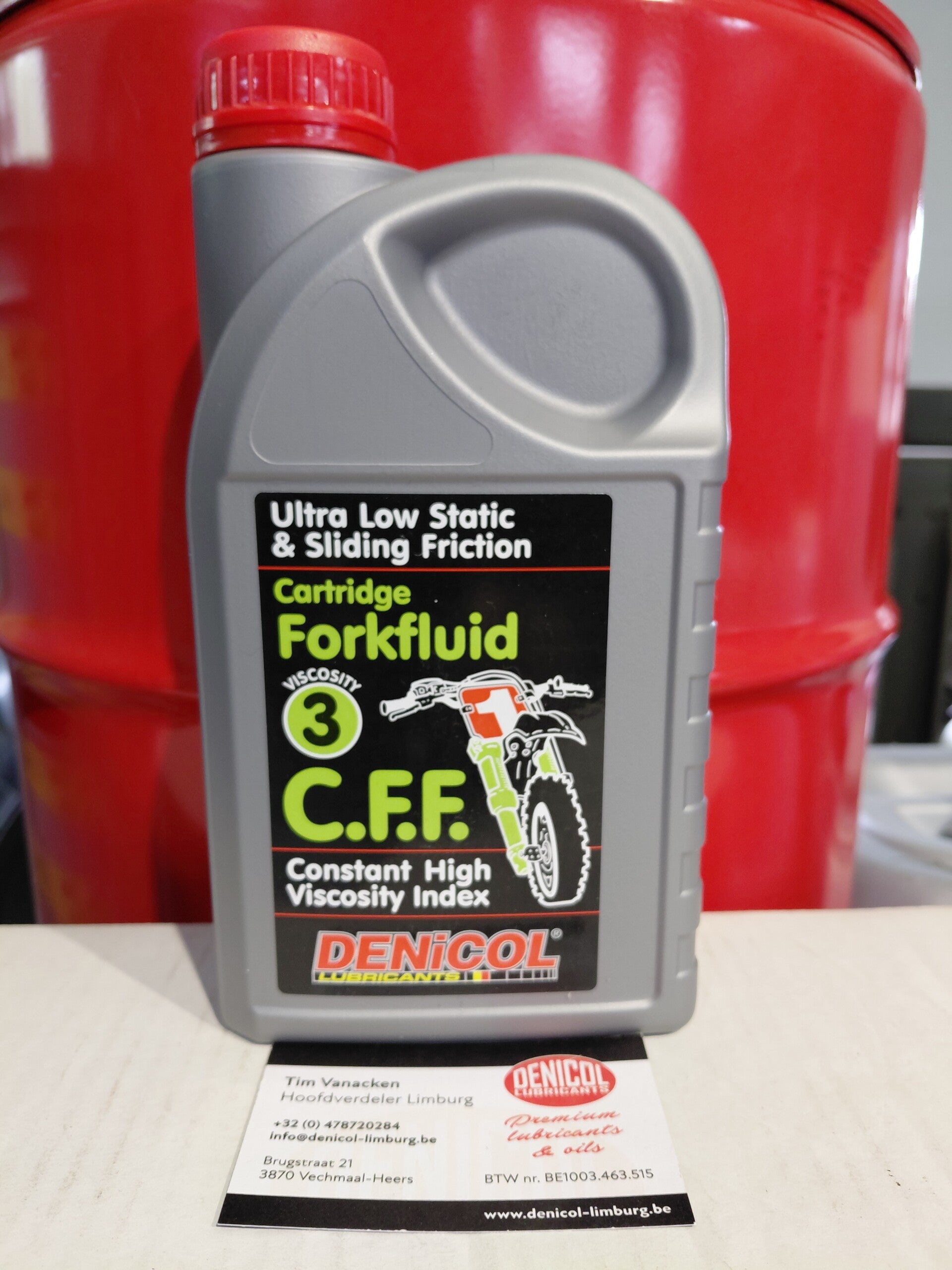 CFF Forkfluid nr 3 (sae15) Green Label