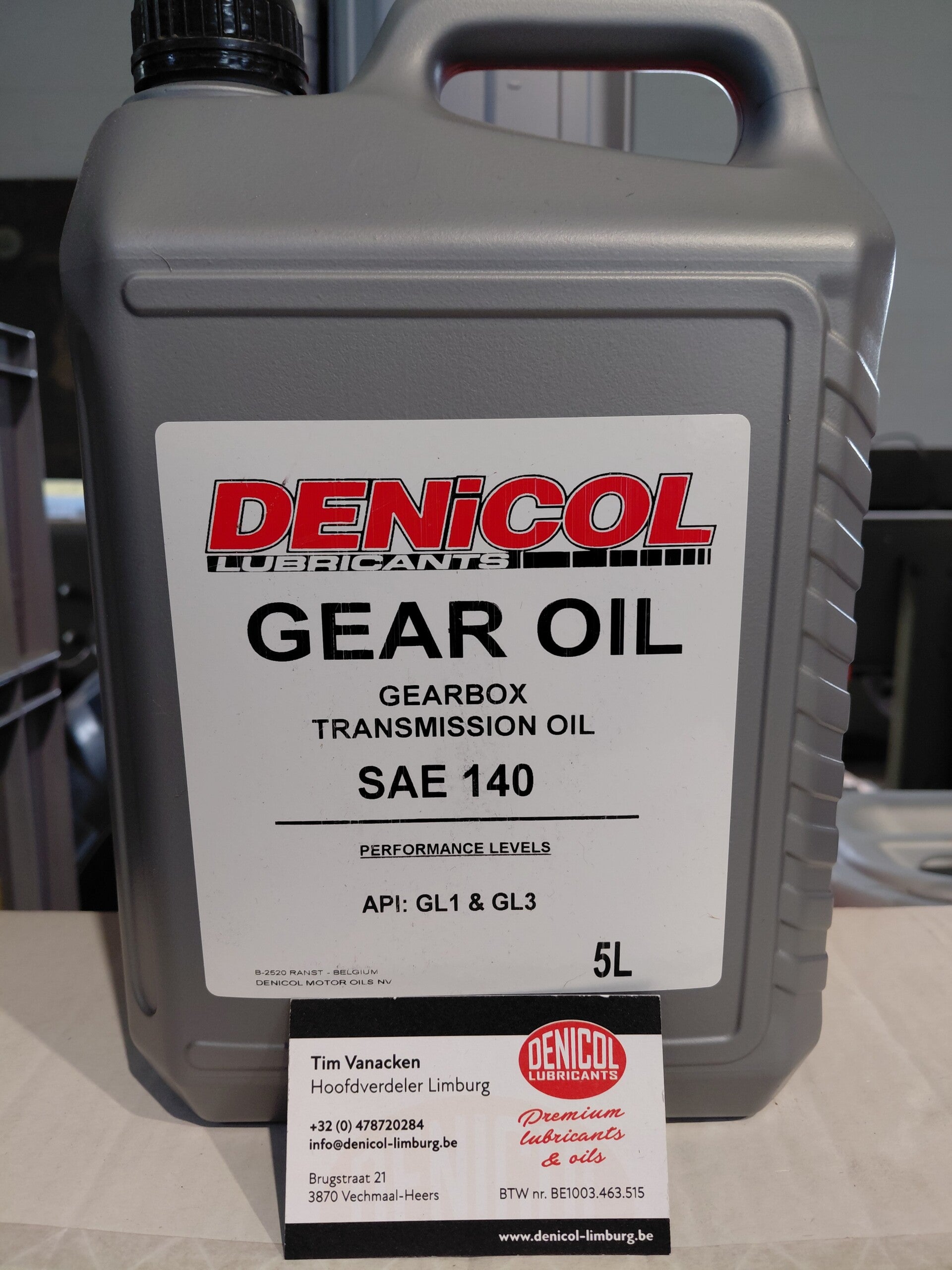 Gear Oil SAE 140 GL1/GL3