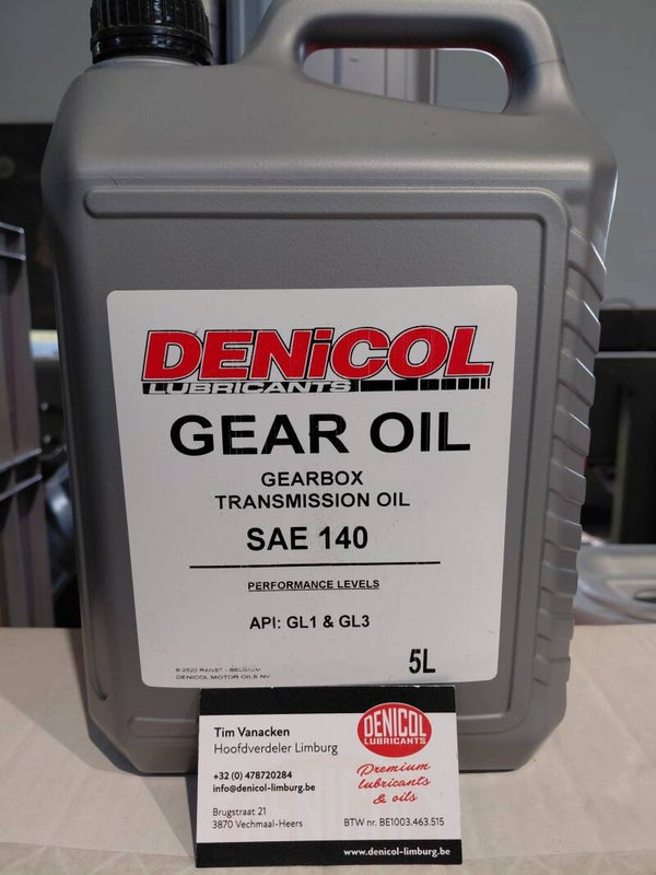 Gear Oil SAE 140 GL1/GL3