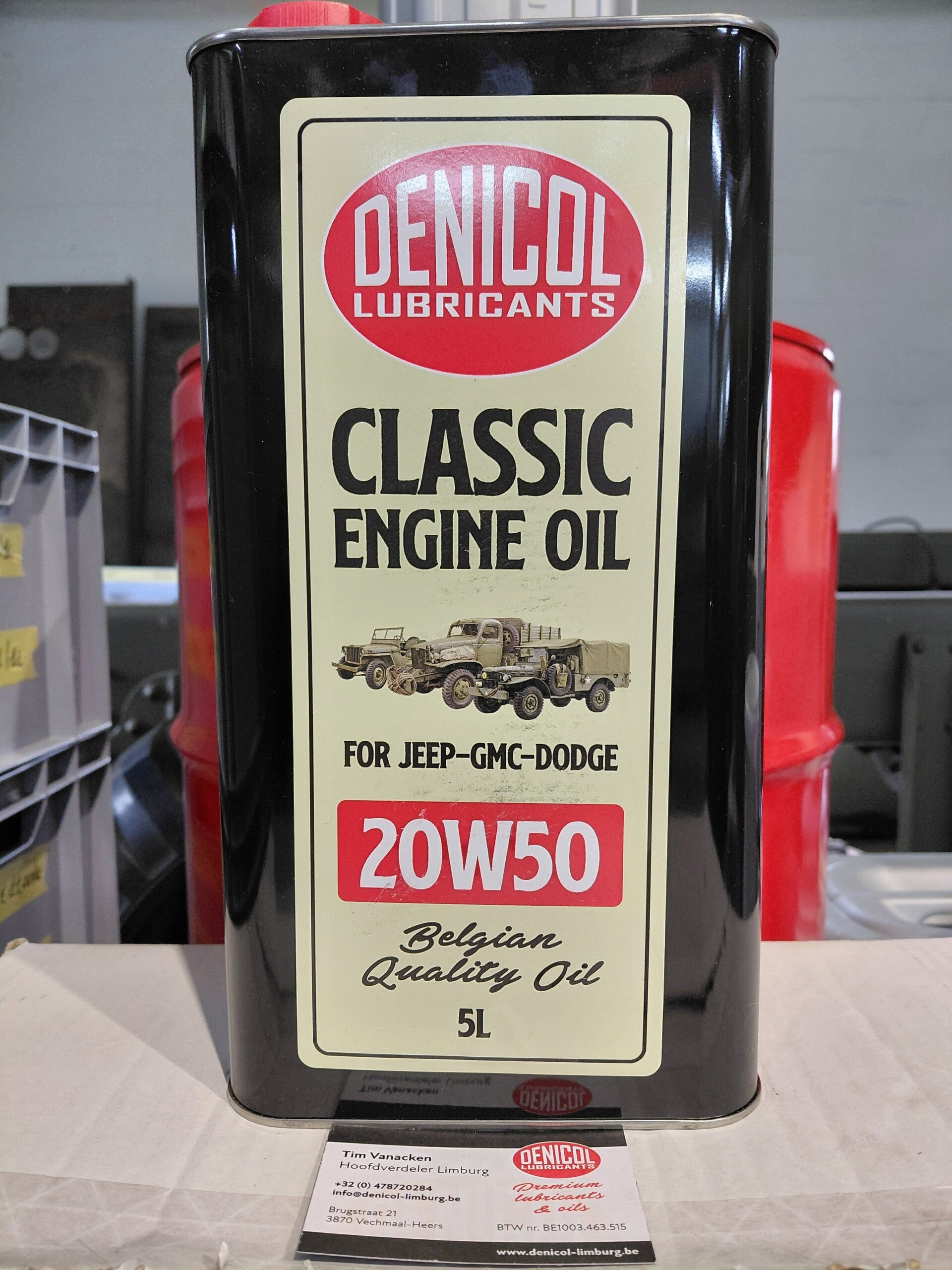 Classic engine oil : SAE 20w50