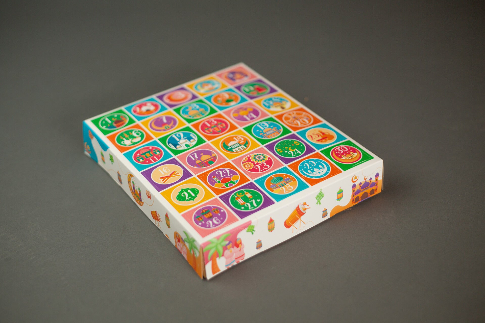 Adventkalender gevuld (eenmalig gebruik)