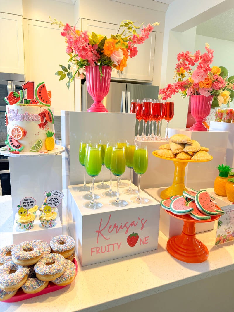 Fruity Theme Buffet Setting