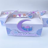 Eid Mubarak Favor Box 