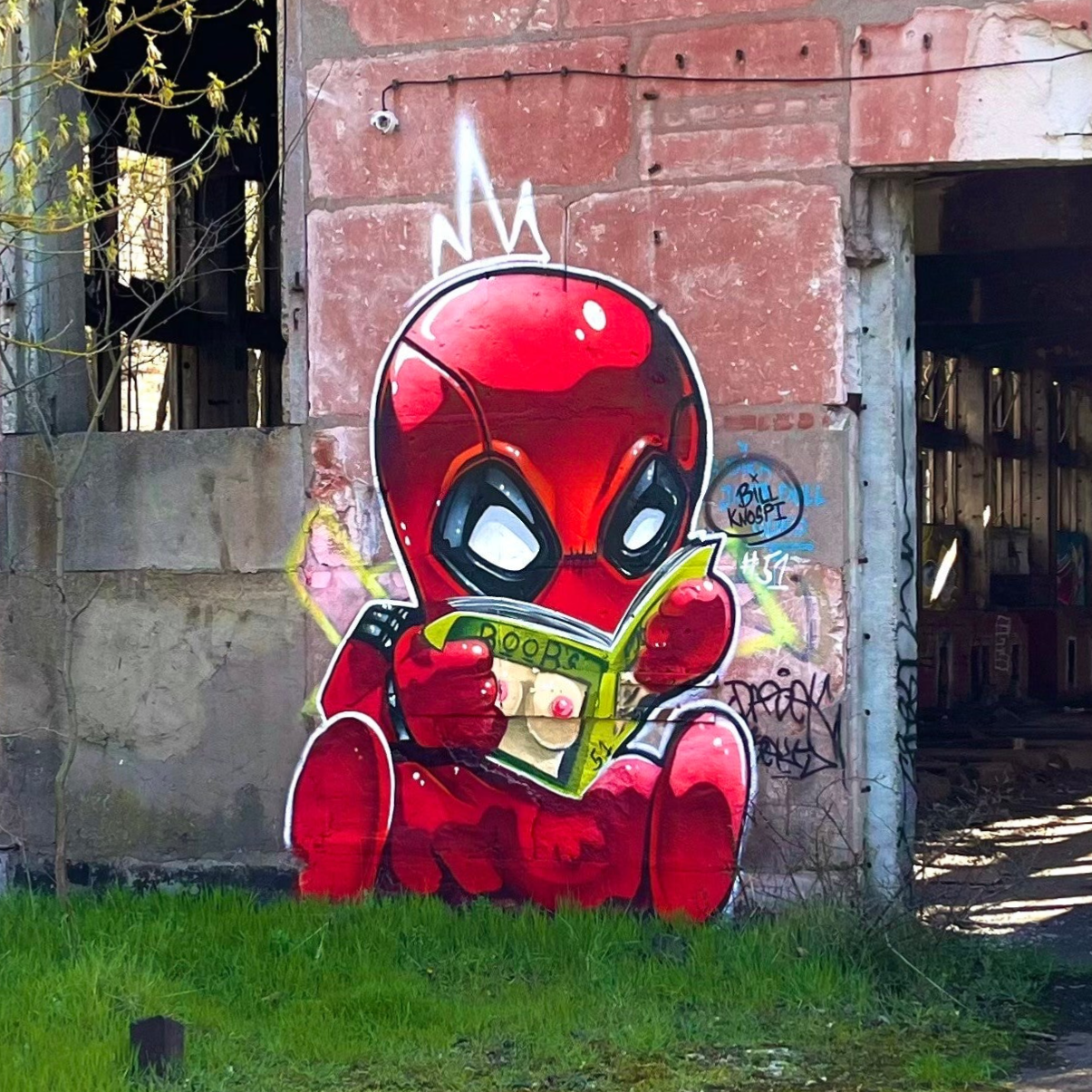 Graffiti Berlin Bill Knospi 