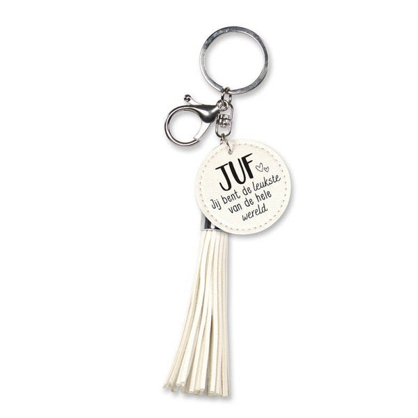 Sleutelhanger: Juf