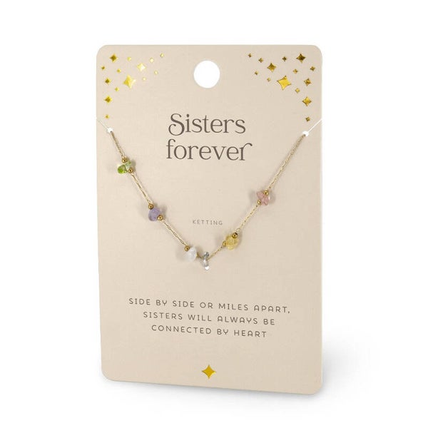Edelstenen Ketting: Sisters Forever
