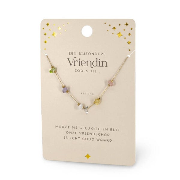Edelstenen Ketting: Vriendin