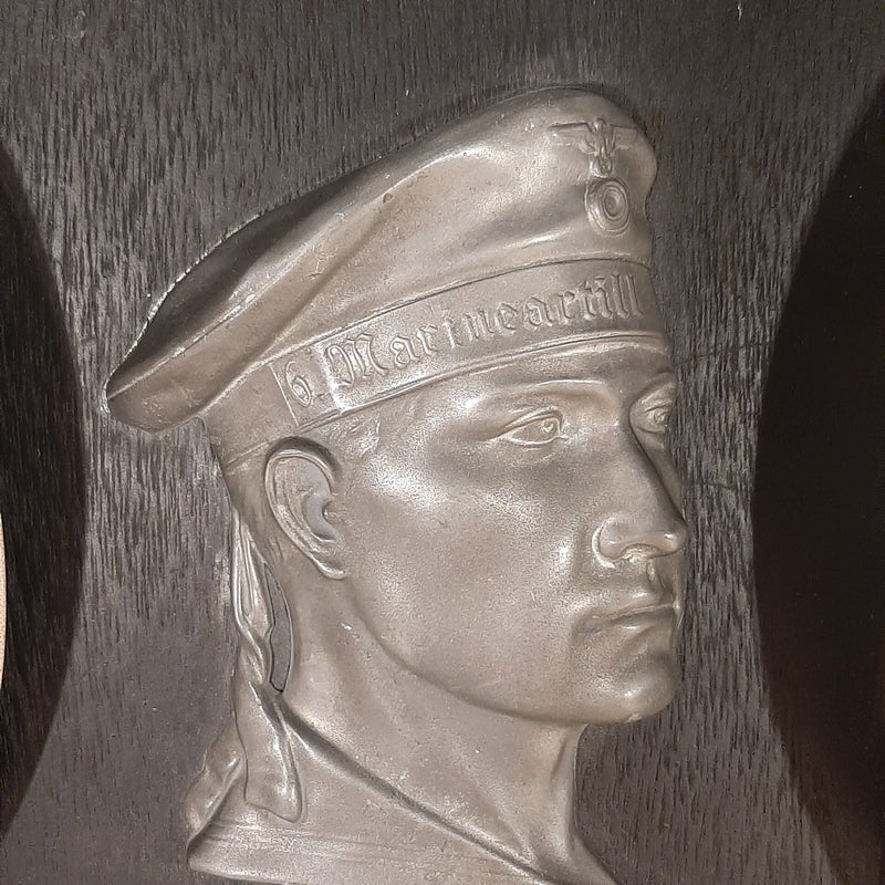 Plaquette 6. Marine Artillerie Abteilung (Borkum of Emden)