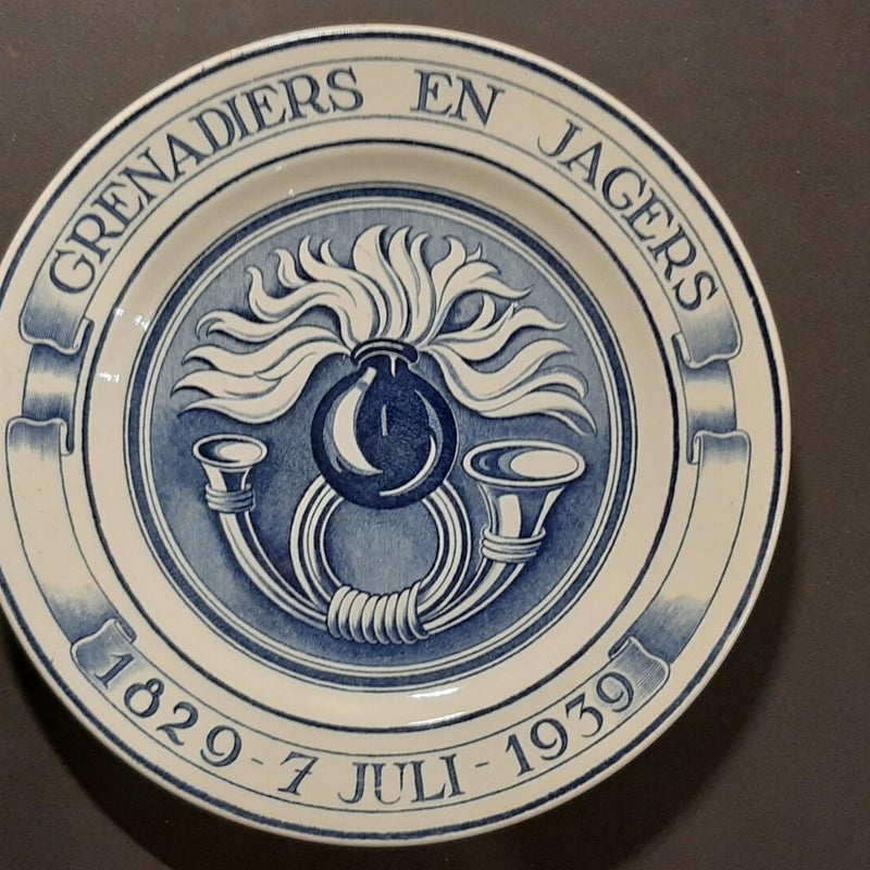 Wandbord Grenadiers en Jagers