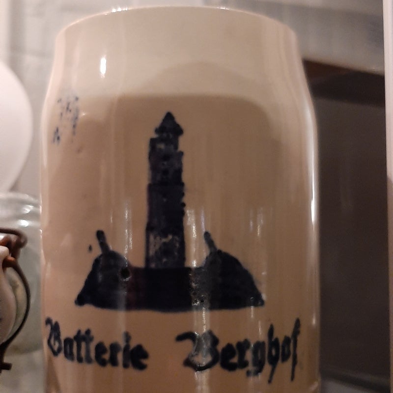 Bierpul van een onbekende Batterie