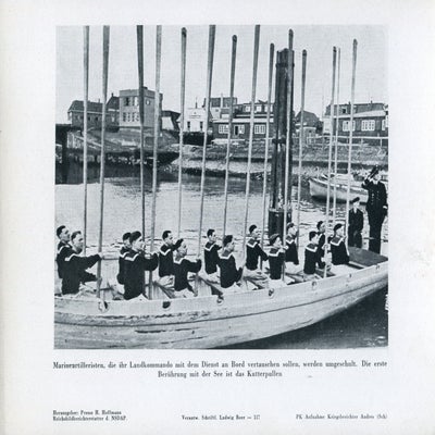 Umschulungskompanie in de haven van Delfzijl