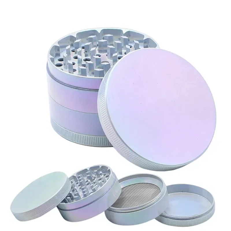 White Rainbow Herb Grinder (40mm & 50mm)