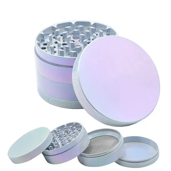 White Rainbow Herb Grinder (40mm & 50mm)