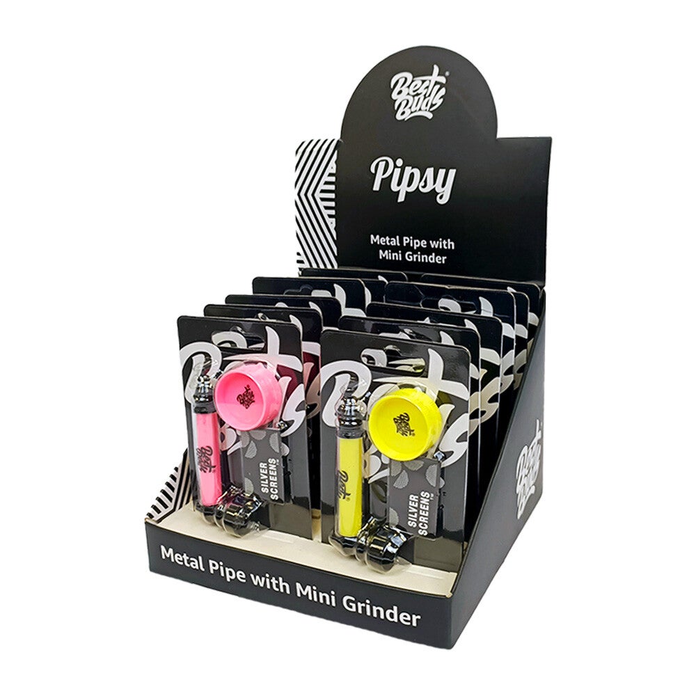 Best Buds | Pipe + Mini grinder (screens included)