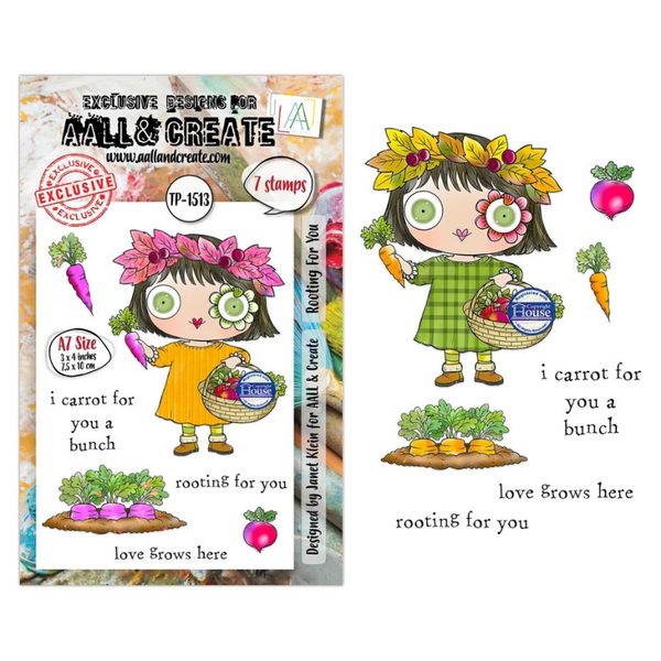 Fall into Fall A7 Stamp Sets Rooting For You 1513