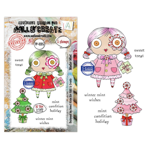 TP-1395 - A7 Stamp Set - Water Mint