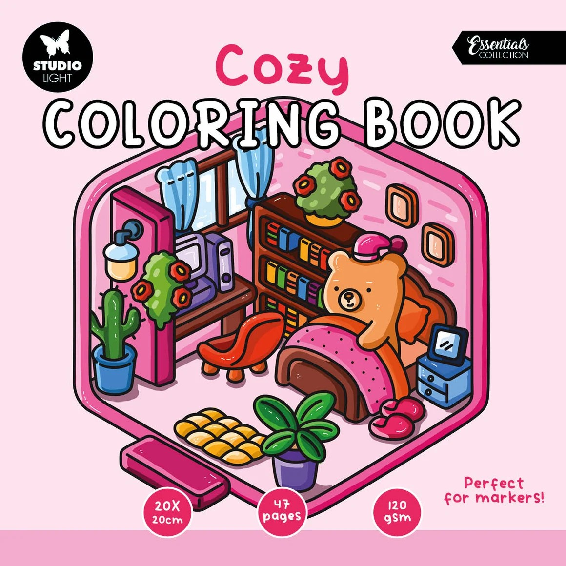 Studio Light - Essentials - Coloring Book - Cozy - 05