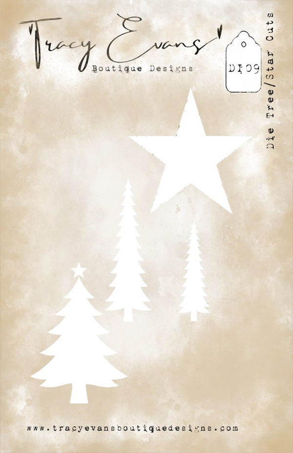 Tree/Star Cuts Die Set (DIE09)