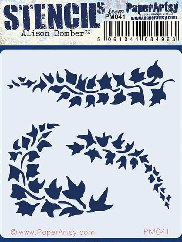 PA Mini Stencil 041 {Alison Bomber}