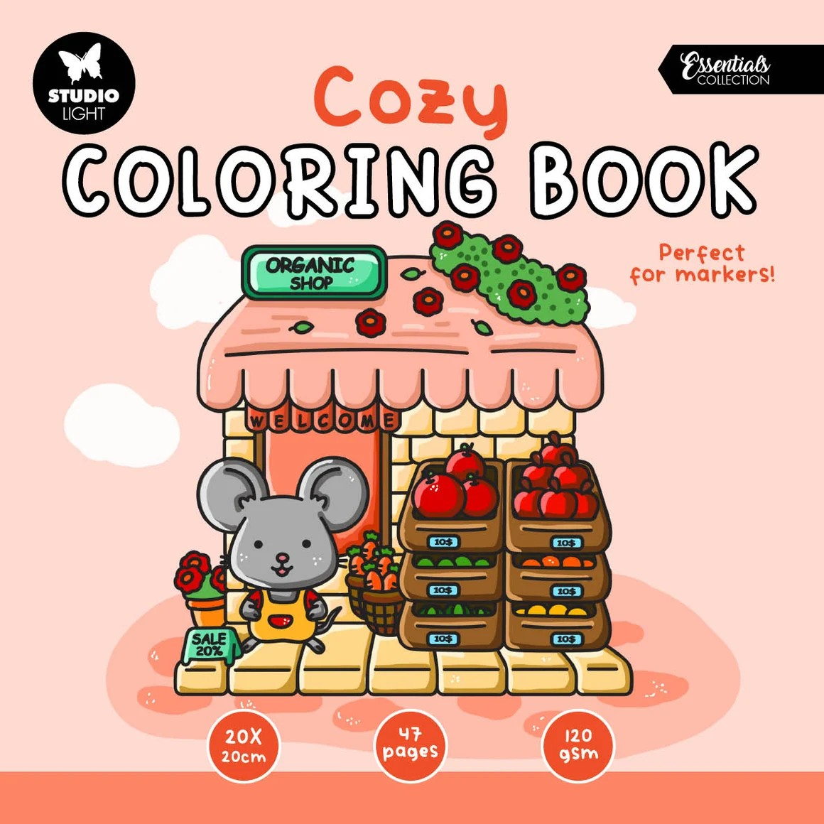 Studio Light - Essentials - Coloring Book - Cozy - 02