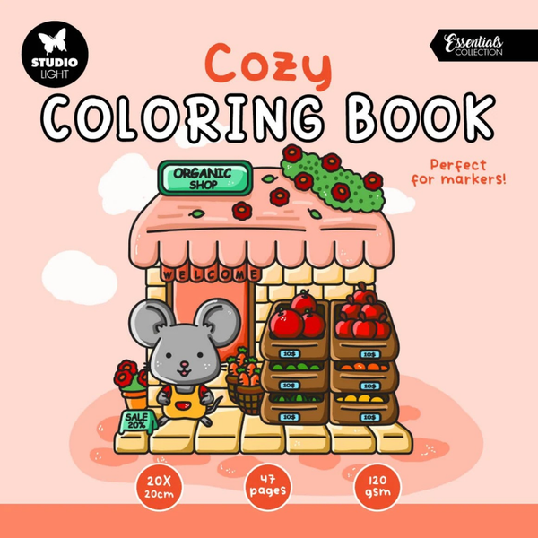 Studio Light - Essentials - Coloring Book - Cozy - 02