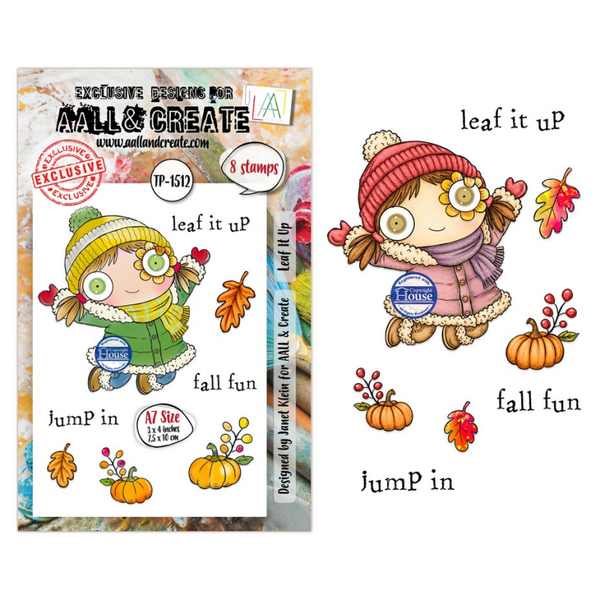 Fall into Fall A7 Stamp Sets Leaf It Up 1512