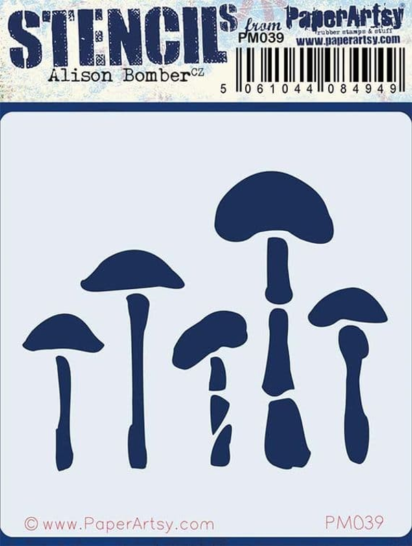 PA Mini Stencil 039 {Alison Bomber}