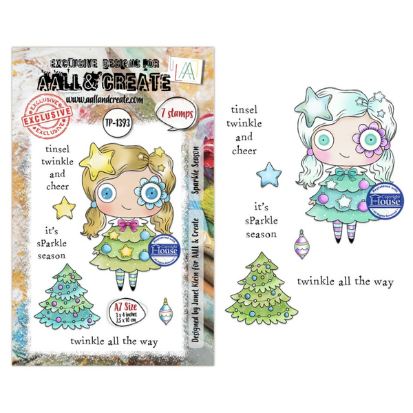 TP-1393 - A7 Stamp Set - Sparkle Season