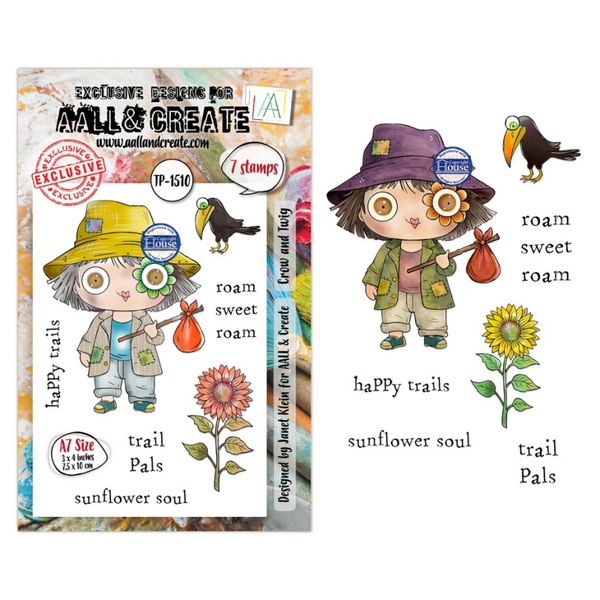 Fall into Fall A7 Stamp Sets Crow and Twig 1510
