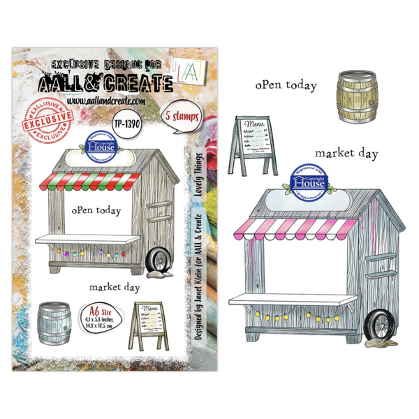 TP-1390 - A6 Stamp Set - Lovely Things