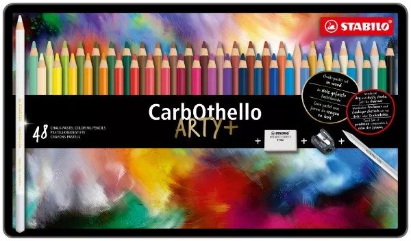 CarbOthello potloden 48 stuks