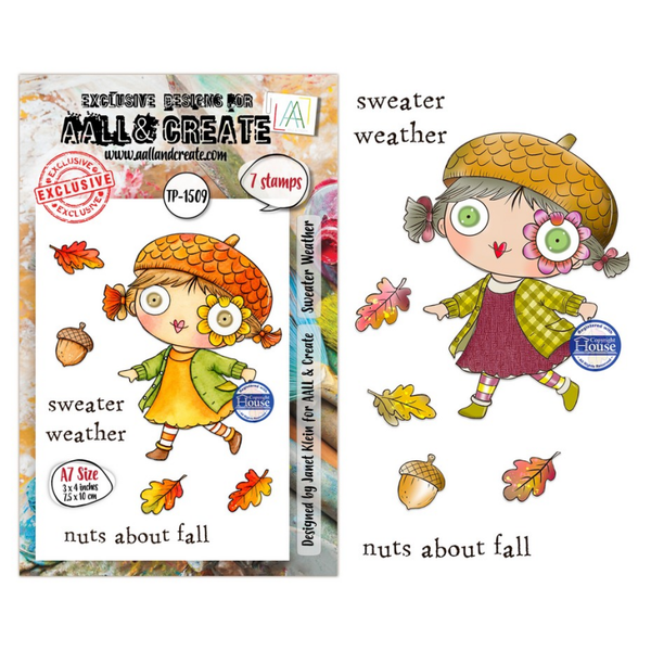 Fall into Fall A7 Stamp Sets Sweater Weather 1509