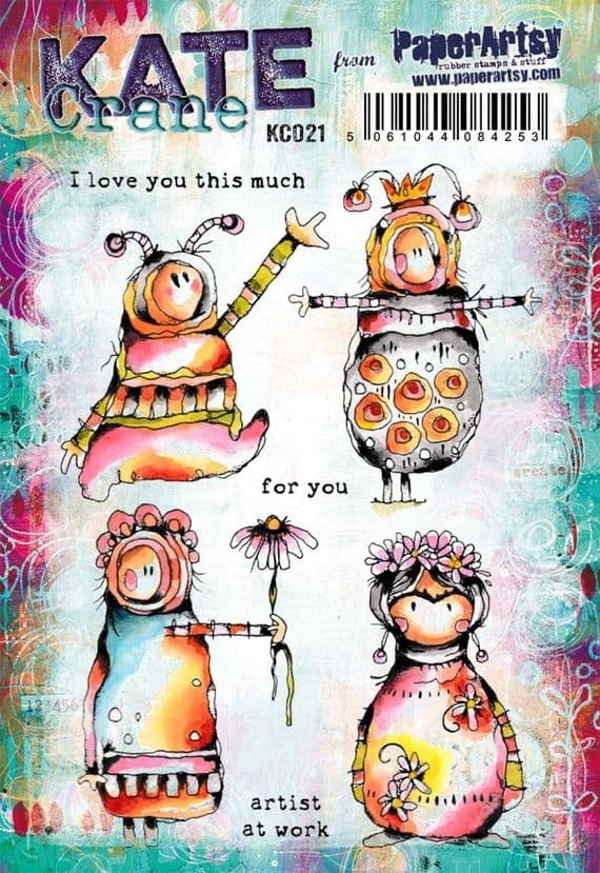 Kate Crane Stamp Set 021 (A5 on EZ)