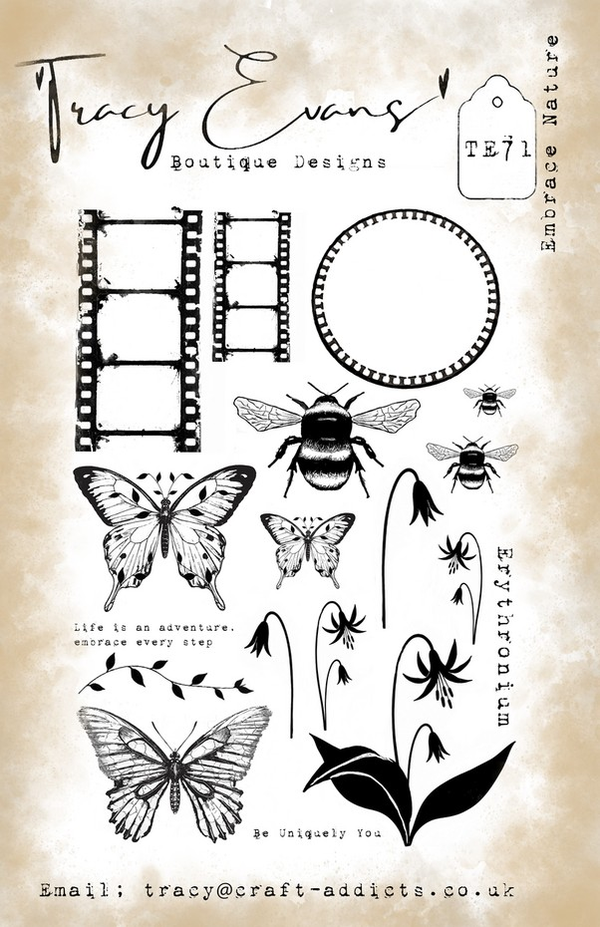 Embrace Nature A5 Stamp (TE071)