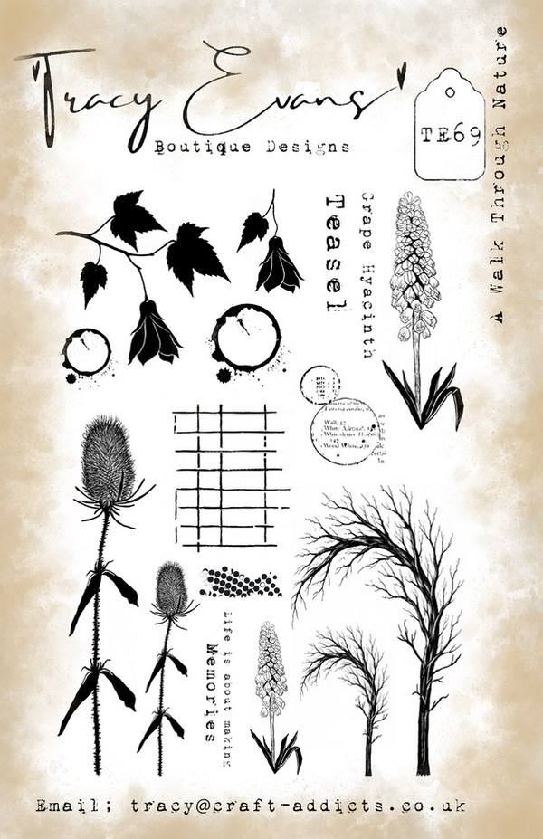 A Walk Through Nature A5 Stamp (TE069)