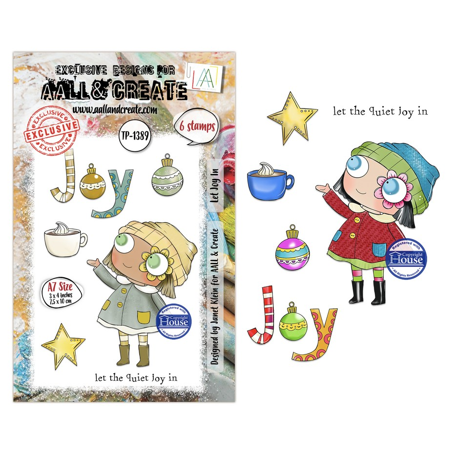 TP-1389 - A7 Stamp Set - Let Joy In
