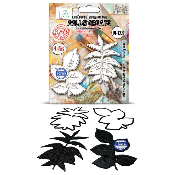 Leaf Happened Die-Cutting Die Set Frondly Yours by Autour De Mwa & Co