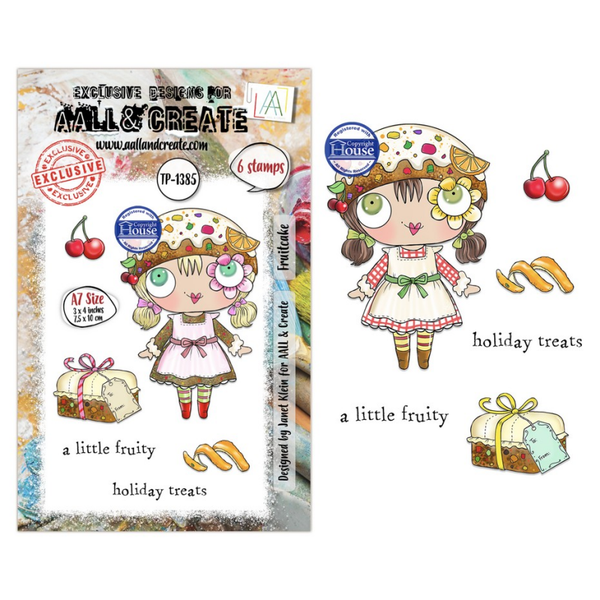 TP-1385 - A7 Stamp Set - Fruitcake