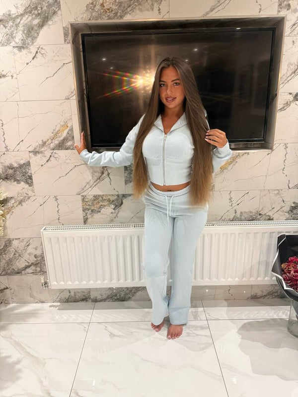 ‘ ROMA ‘ Fitted Zip up Tracksuit Co Ord